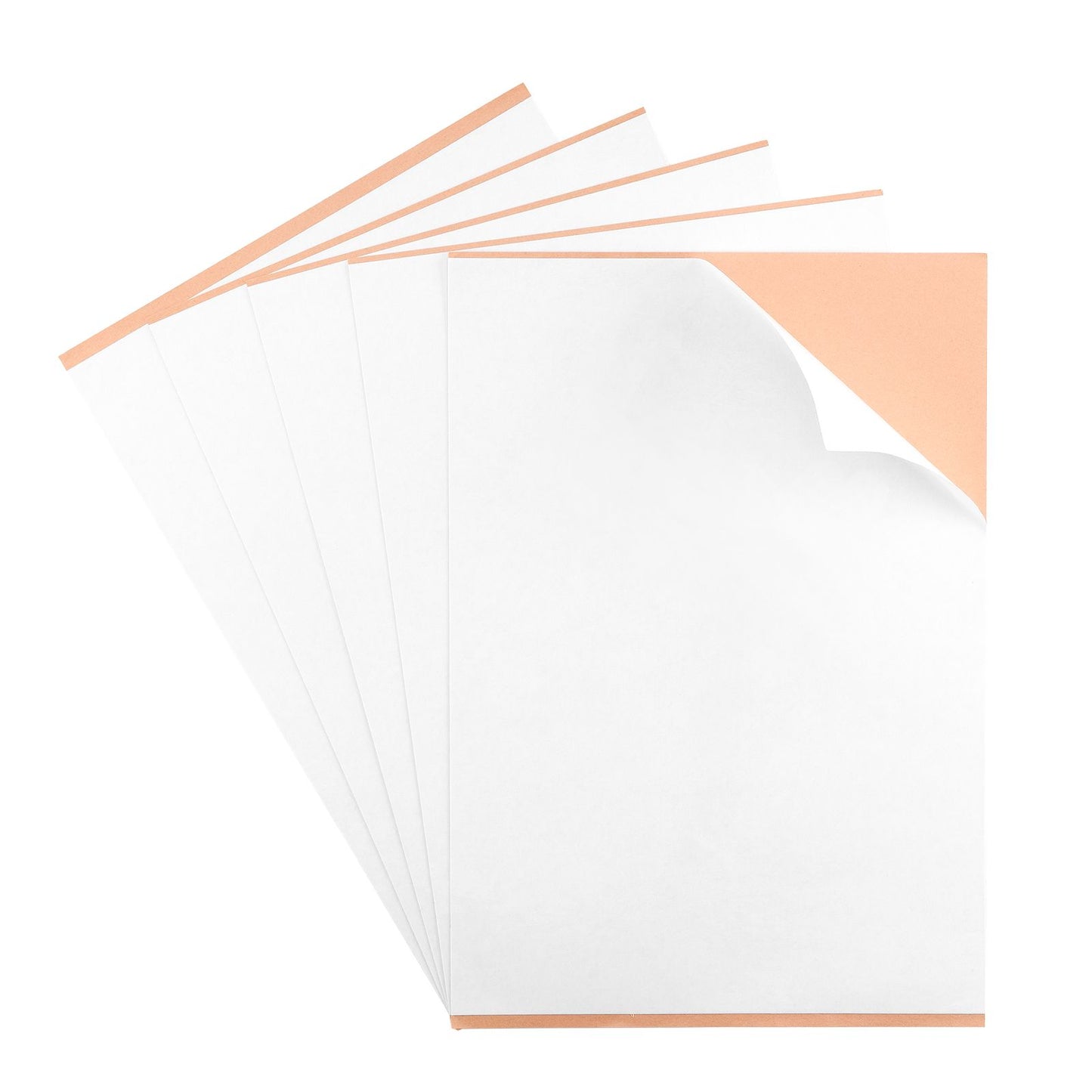 Vaessen creative • hojas adhesivas de doble cara a4, 5 piezas