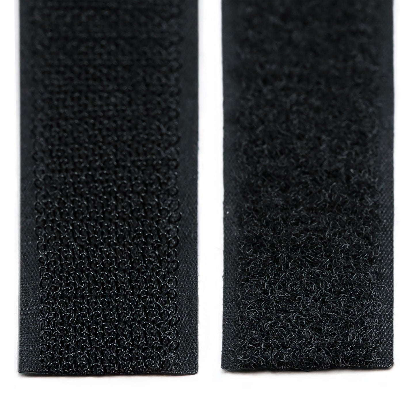 Vaessen creative • nastro in velcro autoadesivo su rotolo 2 cm x 10 m nero 2 pz.
