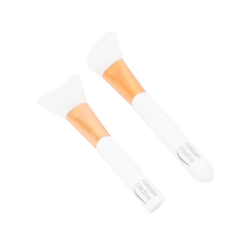 Vaessen creative • set di pennelli in silicone 2 pz