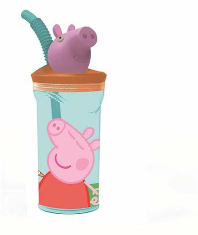 2163 water bottle peppa pig core plastic 360 ml