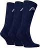 Head - unisex - alle sporten sportsokken - training - 3 pack - maat 43-46