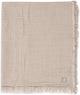 Jollein coperta per culla - 120x120 cm - frange - verde oliva avorio - gots