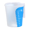 Maatbeker 1000 ml blauw dbp | 3 stuks