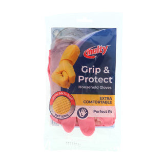 Multy Multy Rubber Household Gloves l Yellow