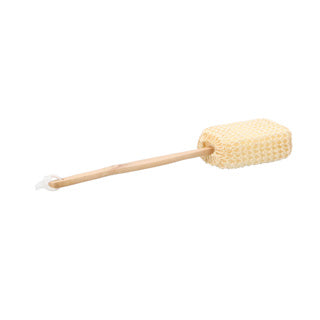 Basic massagespons met houten handvat