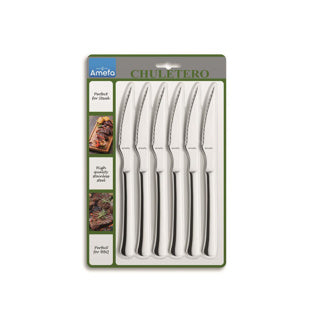 Amefa chuletero steakmessen 6 stuks