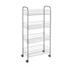 Metaltex Metaltex Kitchen Bathem Storage Trolley ascona 41x23x84 cm ruedas