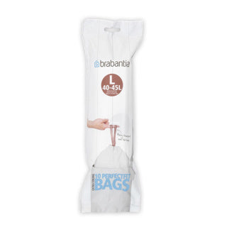 Brabantia Brabantia Bolsas de desechos PerfectFit L 40-45L 10 piezas