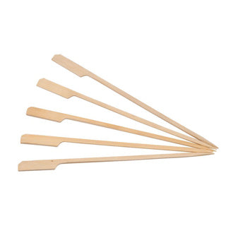 Bastoncini da cocktail in bambù eco-import 18 cm 50 pezzi