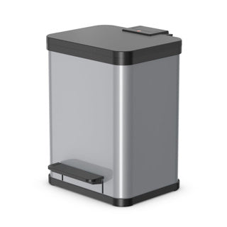 Hailo Hailo Oko Duo Plus M Pedal Bucket 2x9l Silver Black