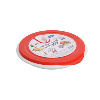 Rotho Microondeboard Deep 1 L Micro Papaya Red con caja
