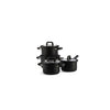 Bk flow cool black rvs pannenset 4-delig