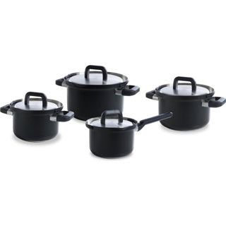 BK Flow Flow raffreddo Black Black in acciaio inossidabile set 4 pezzi