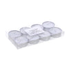 Altri marchi Glitter calsamera 8 pezzi d'argento