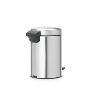 Brabantia Brabantia Newicon Pedal Bin 3L Matte Steel