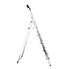 Hailo Hailo L40 Escalera de aluminio para el hogar Klustrap 5 pasos