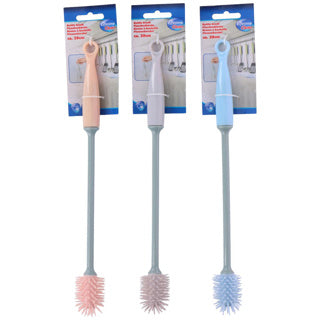 Cepillo de botella limpia de por vida 29 cm 3 surti