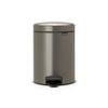 Brabantia Brabantia Newicon Pedal Bin 5L Platinum