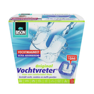 Bison vochtvreter original vochtmagneet 450gr | 2 stuks