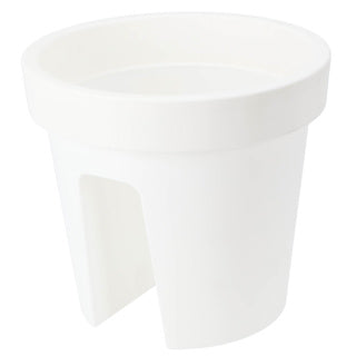 Balcone rotondo di base Bin 28 cm bianco