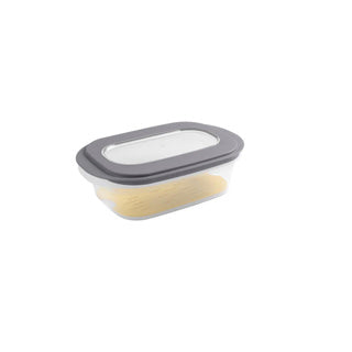 Sunware kaasdoos met tray transp. grijs