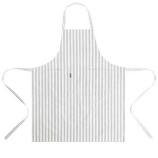 LINEN More Apron Line Grigio chiaro