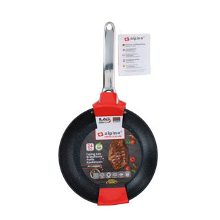 ALPINA FRYGING PAN NON -STICK 24 CM Tutte le sorgenti di calore