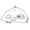 Westmark vliegenkap 34x34 cm | 2 stuks