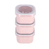 Sunware sigma home lunchbakjes set van 3 roze | 3 stuks