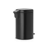 Brabantia newicon prullenbak - 12 liter - matt black
