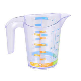Rotho Domino measuring cup 0.5l transparent