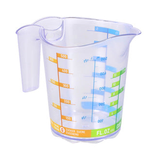 Rotho Domino measuring cup 0.5l transparent