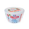 Pyrex Pyrex cuocere e congelare la scala di pulizia del vetro rotondo con coperchio 1.1L