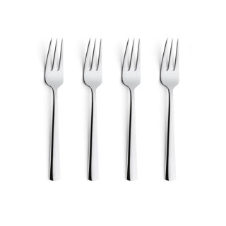 Amefa Amefa Cakes Forks Moderno 4 pezzi