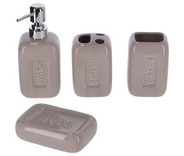 Juego de baño de 4 piezas