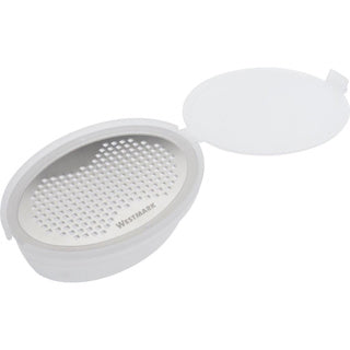WESTMARK WESTMARK Nutmuskaatrasp con ciotola di acciaio inossidabile bianco