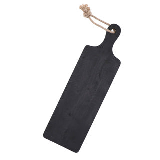 Tagliere di gomma di base 50x15x2 cm nero