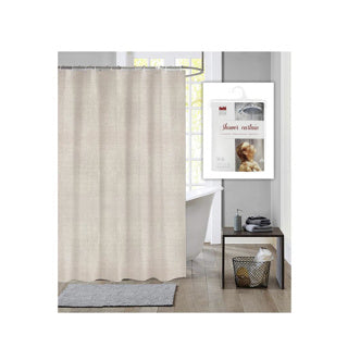 Cortina de ducha de la casa holandesa de la casa holandesa 180x200 cm de lino