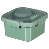 Curver smart to go eco lunchbox vierkant 1,1l | 2 stuks - afbeelding 1