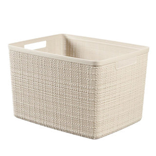 Curver jute mand 20 l off white | 2 stuks