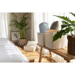 Curver jute mand 20 l off white | 2 stuks