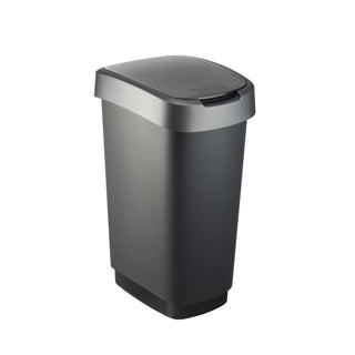 Rotho Rotho Twist Waste Bin 50l Black