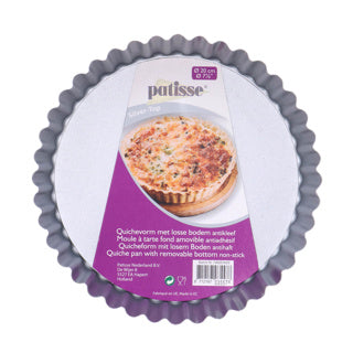 Patisse Patisse Quiche Vorm con tierra suelta de 20 cm de plata
