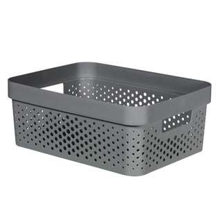 Curver Curver Infinity Dots StorageBox 11L Anthracite