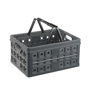 Caquetería plegable cuadrada solar de complejo solar 32L 49x36x24.5 cm de antracita