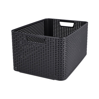 Curver style mand l stapelbaar antraciet