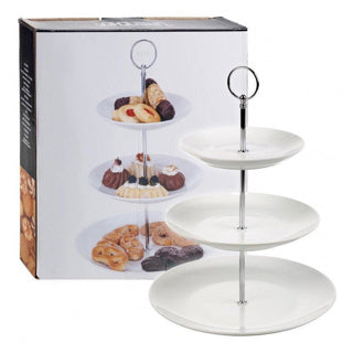 Excelente Housware Exccelent Housware Etager Porcelana 3 Capa 36 cm de altura