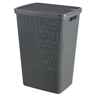 CURVER CURVER CUESTA DE LAVERA DE LAVERSE CON LID Y JUTE MIRA 58L Dark Grey