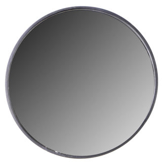 Specchio rotondo 40 cm nero