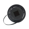 Grundig grundig lanterna led soloar 15x16 cm nera